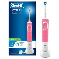 Электрическая зубная щётка Oral-B d100 3d розовый